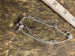 Disney Mickey Mouse Bracelet Charm Rhinestone OPen Link Chain Jewelry Serpentine