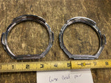 2014^ Harley Touring Speedometer Tach Chrome Gauge Trim Bezel FLH Glide Ultra PR