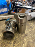OEM Harley Springer Handlebar Risers FXSTS FLSTS Paintable Factory 3"