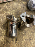 OEM Harley Springer Handlebar Risers FXSTS FLSTS Paintable Factory 3"