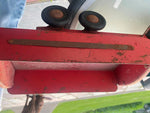 Vtg Turner Toys Pressed Steel Tin Truck Dump Bed 1930's 23" Antique Patina Dodge