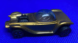 Vtg 1968 Hot Wheels Redline Custom Beatnik Bandit die-cast car Olive Green Gold