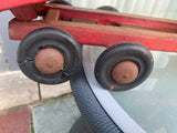 Vtg Turner Toys Pressed Steel Tin Truck Dump Bed 1930's 23" Antique Patina Dodge