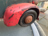 Vtg Turner Toys Pressed Steel Tin Truck Dump Bed 1930's 23" Antique Patina Dodge