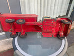 Vtg Turner Toys Pressed Steel Tin Truck Dump Bed 1930's 23" Antique Patina Dodge