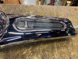 OEM Chrome Dash Cover Street Glide FLHX 09^ W gas cap door Harley Touring bagger