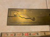 TS JD Negus Brass Parallel Rule Yaht Sailboat Maritime Nautical Instrument Antiq