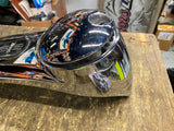 OEM Chrome Dash Cover Street Glide FLHX 09^ W gas cap door Harley Touring bagger