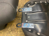 Mustang Vintage Solo Seat Pad Harley Touring Ultra Classic Street Road Glide 08^