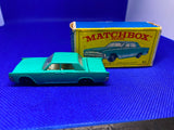 Vtg Lesney Matchbox No. 31 Lincoln Continental die-cast toy car Box!