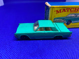 Vtg Lesney Matchbox No. 31 Lincoln Continental die-cast toy car Box!