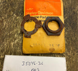 NOS Harley 1936-86 Main Shaft Nut Lock Washer Kit Knucklehead panhead shovelhead