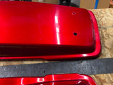 OEM Left Saddlebag Lid Harley Touring FLH Ember Red Sunglo Street Road glide