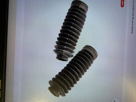 Fork Boots Rubbers Front Fork Eagle 1955-65 Cushman Scooter 809954 Dennis carpen