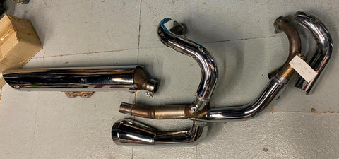 Honda VTX1800 Stock Factory Exhaust Muffler Header Pipe Heat shields OEM