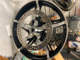 OEM Harley New T/O Mag Wheels 2024 Road Street Glide 3.0x19 5.5x18 Bagger FLH!