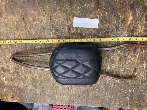 Custom Tall 24" Sissybar W pad Harley Sportster dyna FXr Custom Chopper Round!