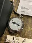 Disney Mickey Mouse Adult Pocketwatch Analog Quartz Watch Ewatch factory New!