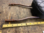 Custom Tall 24" Sissybar W pad Harley Sportster dyna FXr Custom Chopper Round!