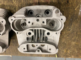 OEM EVO Big twin Cylinder Heads Softail Touring FXR Dyna 1340 Pair Stock Nice!
