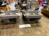 OEM EVO Big twin Cylinder Heads Softail Touring FXR Dyna 1340 Pair Stock Nice!