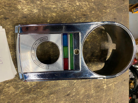 OEM Chrome Dash/Speedometer Cover 91-95 Harley Softail Heritage Fatboy Factory N