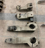 Custom Billet Floorboard Mounts Clamp on Harley Touring Dyna FXR Chopper Motorcy