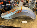 Silver Rear Bobtail Fender Dyna Wide Glide 1996-03 OEM Harley FXDWG  7"