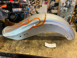 Silver Rear Bobtail Fender Dyna Wide Glide 1996-03 OEM Harley FXDWG  7"