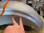 Silver Rear Bobtail Fender Dyna Wide Glide 1996-03 OEM Harley FXDWG  7"