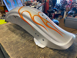 Silver Rear Bobtail Fender Dyna Wide Glide 1996-03 OEM Harley FXDWG  7"