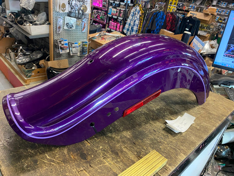 Rear Bobtail Fender Dyna Wide Glide 1996-03 OEM Harley FXDWG  7" Concord Purple