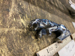 LEAPING JAGUAR CHROME BONNET CAT BONNET MASCOT HOOD ORNAMENT 5" AUTO CAR XJS XKE