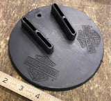 OEM harley Kickstand Jiffy Stand Floor protector Coaster Plate Bar Shield Pad!