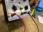 Vtg Electronic designs Model 100 Electronic Ohmmeter w/leads Voltmeter Works!