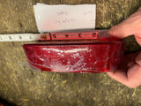 Custom Bobtail Rear Fender Taillight Lens Harley Chopper Softail FXST Red
