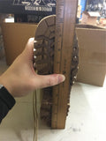 ALTAMA Footwear hot weather army combat tactical Vibram tan boots size 4 W ???