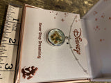 Disney Mickey Mouse Necklace Charm Pendent Silver plate never stop Dreaming!