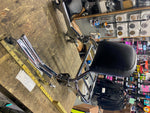 Holdfast Backrest Sissybar Harley Breakout Pad Luggage Rack OEM Chrome FXBR FLFB