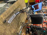 Holdfast Backrest Sissybar Harley Breakout Pad Luggage Rack OEM Chrome FXBR FLFB