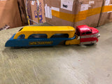 Vintage 1940s Made In USA Wyandotte Auto Transport 2 Piece Trailer Truck
