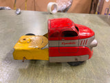 Vintage 1940s Made In USA Wyandotte Auto Transport 2 Piece Trailer Truck