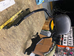 Holdfast Backrest Sissybar Harley Fat bob With Pad OEM FXFB FXFBS Black 52300456