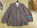 Vintage Original East Germany Military Army Uniform Blazer Grenzschutz