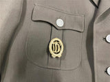 Vintage Original East Germany Military Army Uniform Blazer Grenzschutz