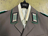 Vintage Original East Germany Military Army Uniform Blazer Grenzschutz