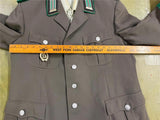Vintage Original East Germany Military Army Uniform Blazer Grenzschutz