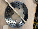 Polished Stainless Front Wheel Brake Rotor Harley FX Ironhead Shovelhead 1974-77
