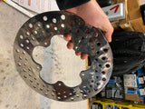 Polished Stainless Front Wheel Brake Rotor Harley FX Ironhead Shovelhead 1974-77