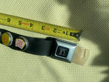 90s Vtg Little Earth Seatbelt Bottle Cap Rubber Belt XS 27" Unisex Unusual Punk!